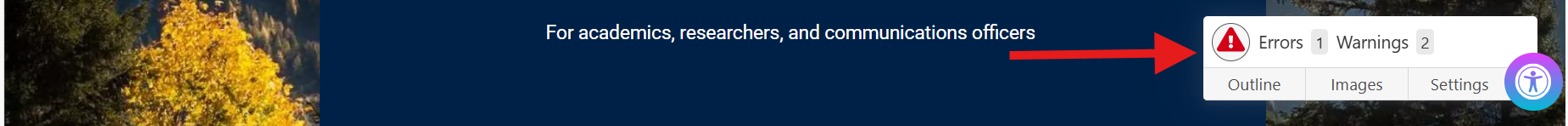 Sa11y Accessibility Checker (Sally)