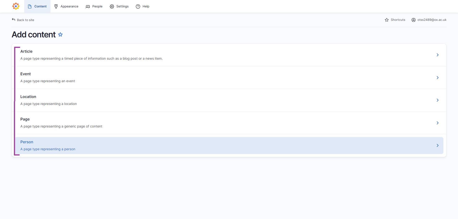 Creating a template step-by-step