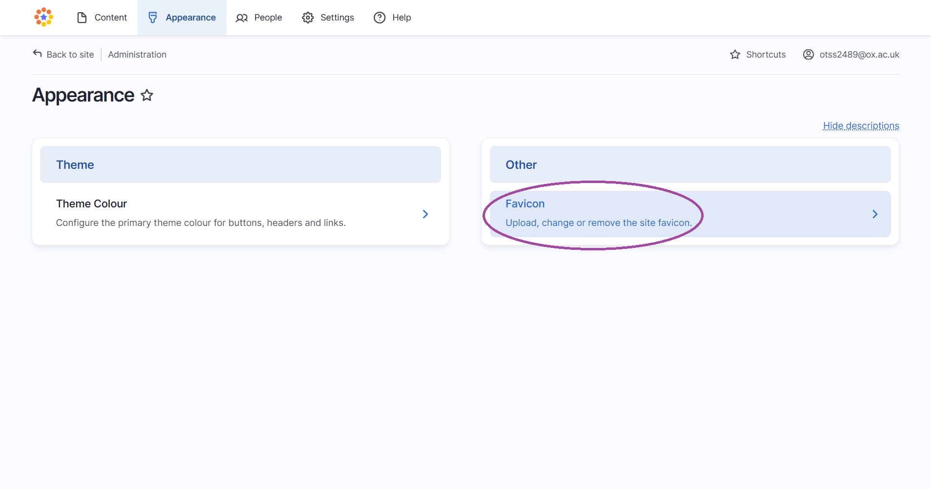Adding a favicon step-by-step