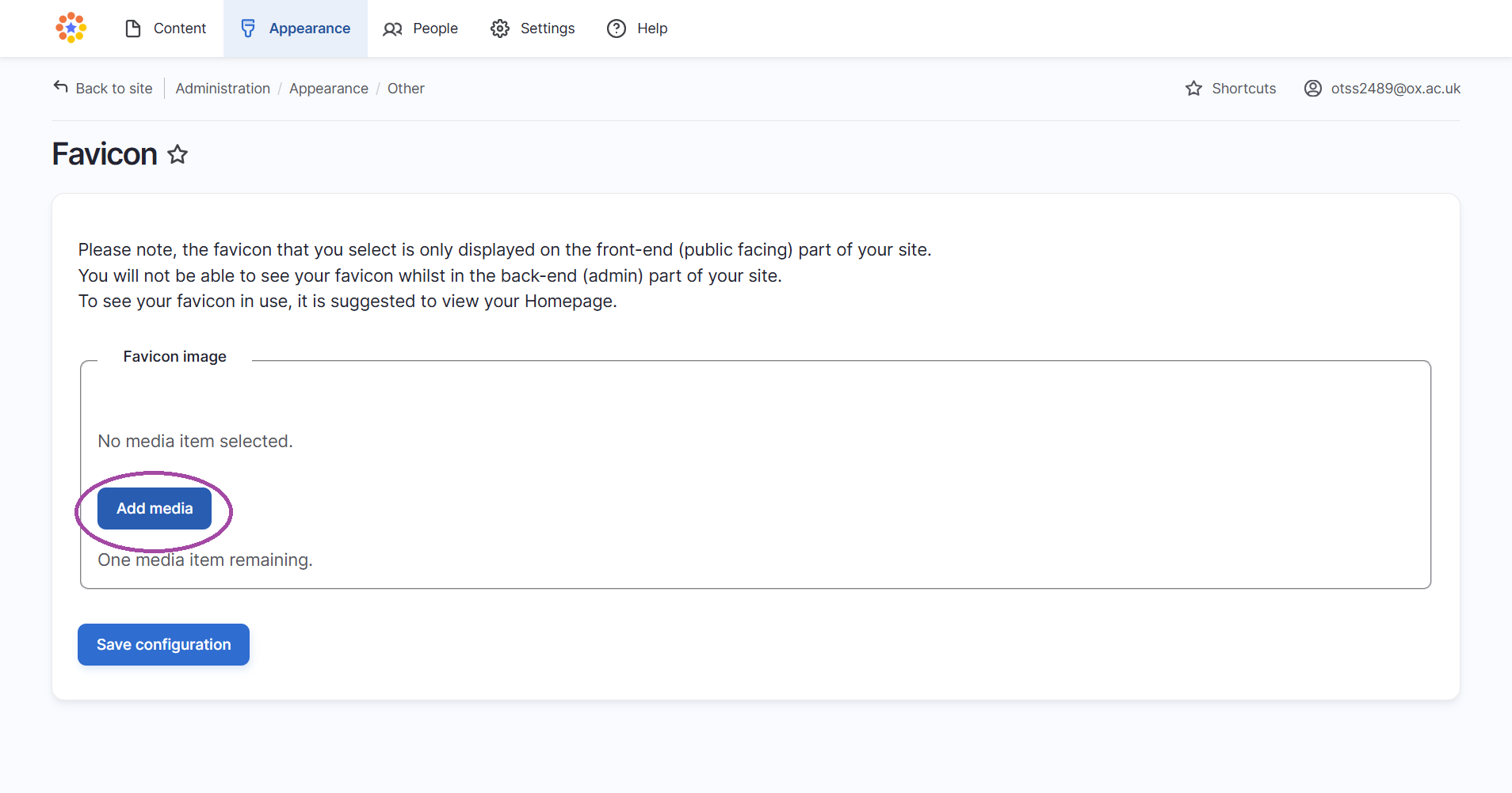 Adding a favicon step-by-step