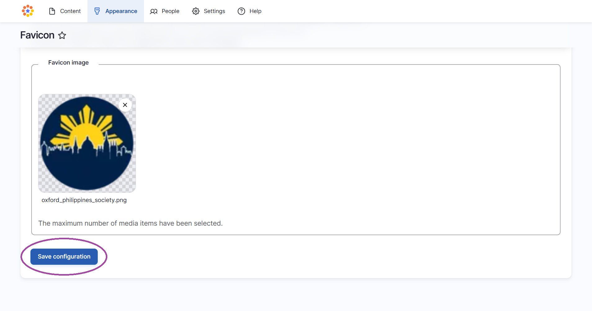 Adding a favicon step-by-step